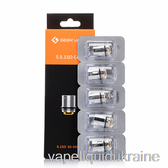 Vape Liquid Ukraine Geek Vape S Replacement Coils 0.15ohm S Mesh Coils